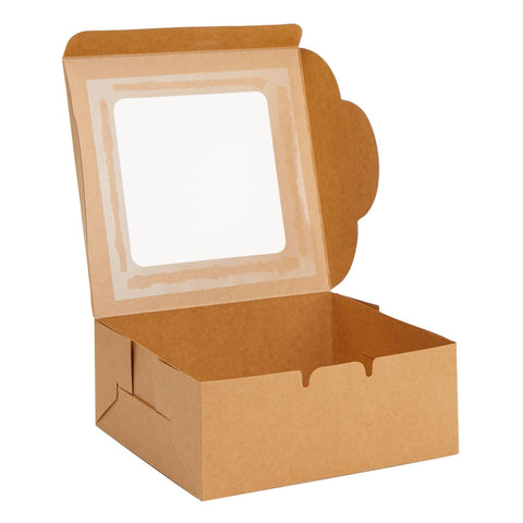 Juvale cookie box dimensions 6x6x2.5 inch fit for cookies.
