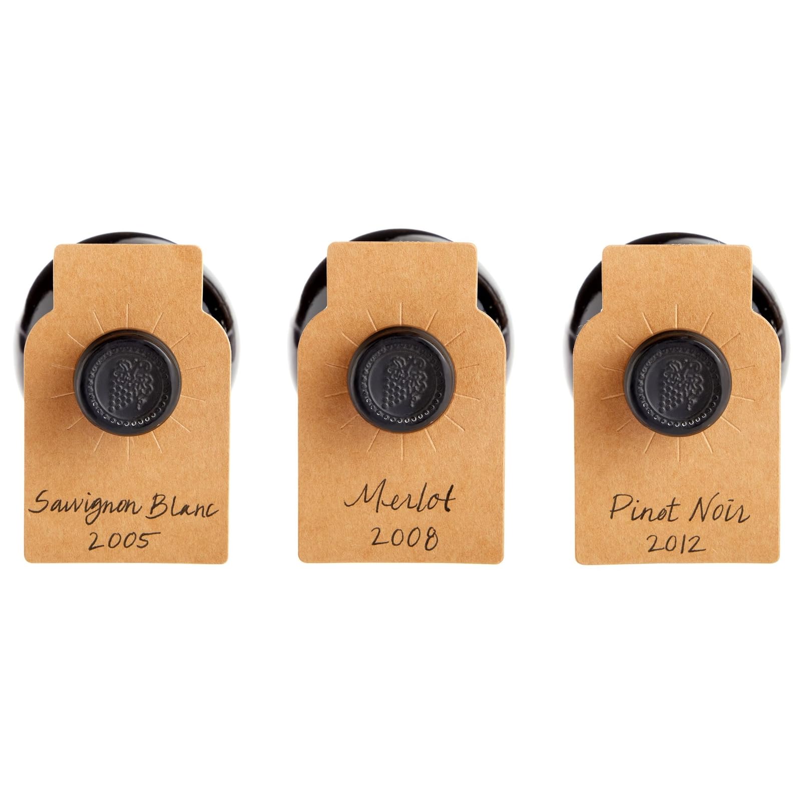 Juvale durable wine labels offer multiple uses across events and storage.
