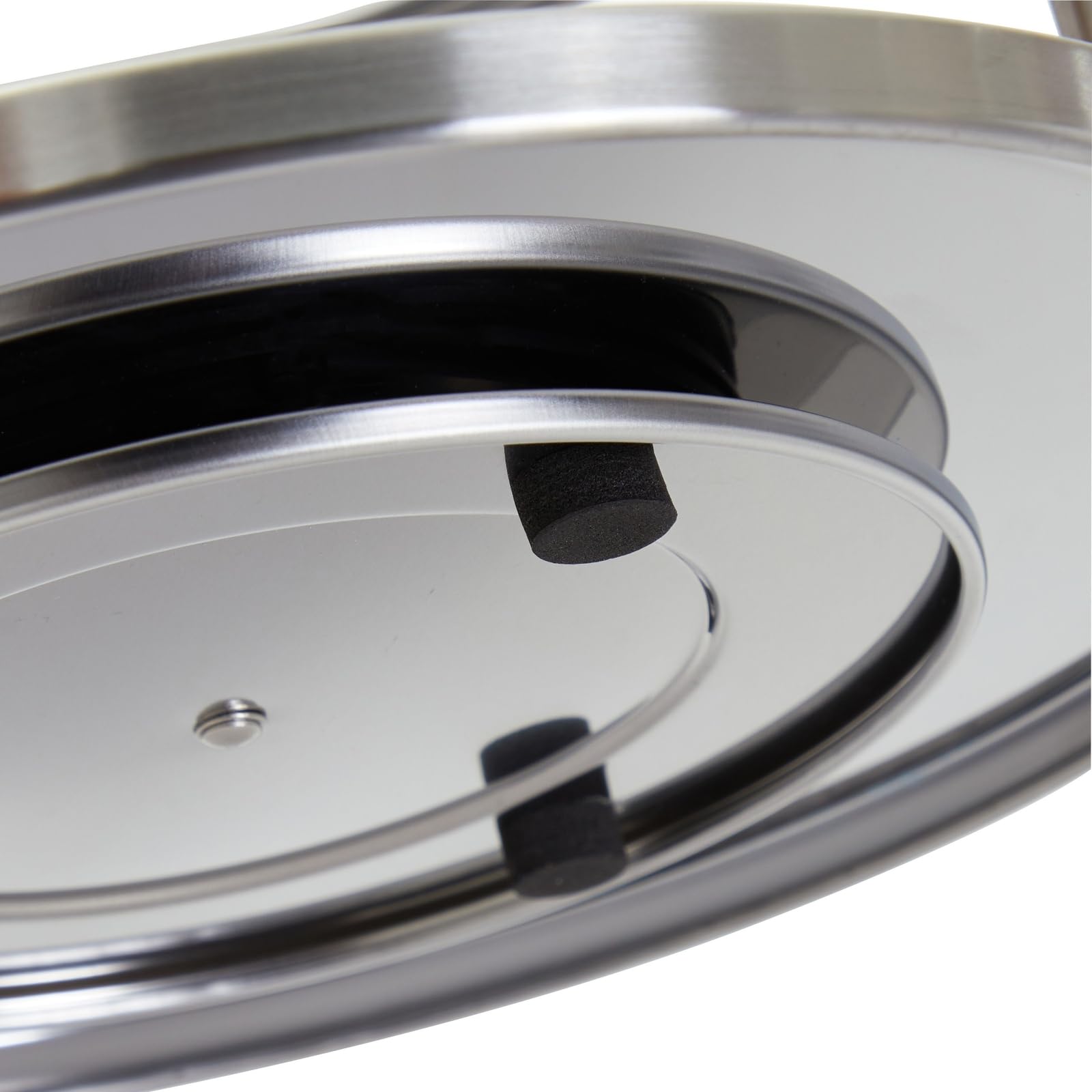 Juvale brushed stainless finish complements modern kitchen decor.