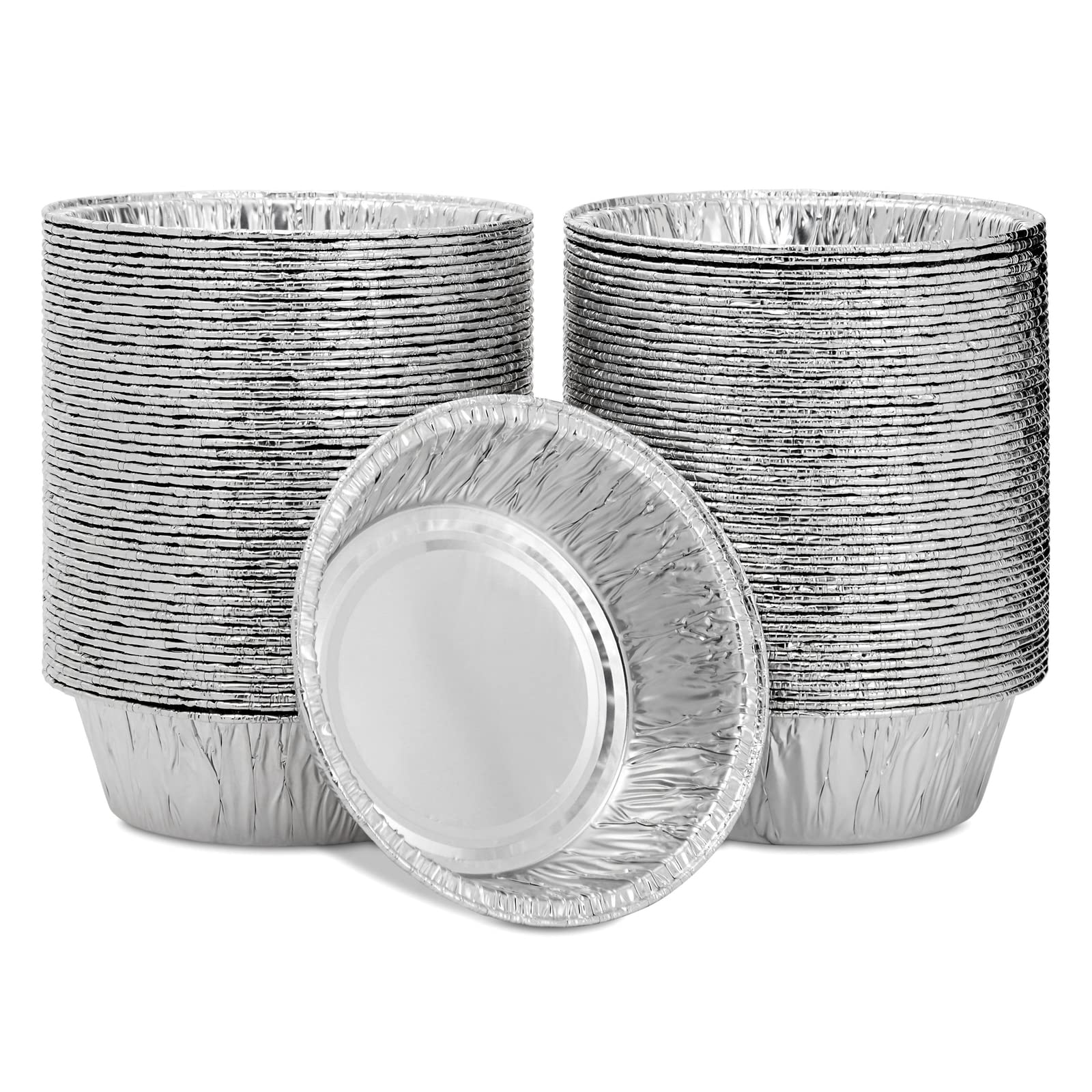 Juvale mini pot pie pans with lid for easy serving.