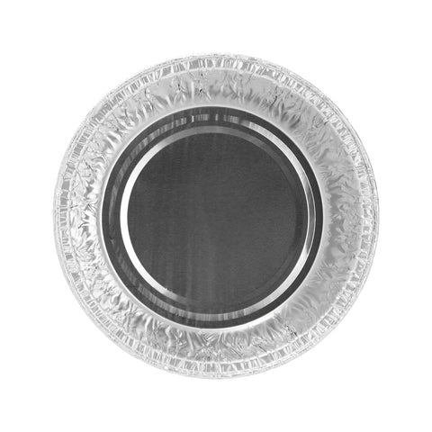 Juvale mini pie pans with lids for clean transport and serving.