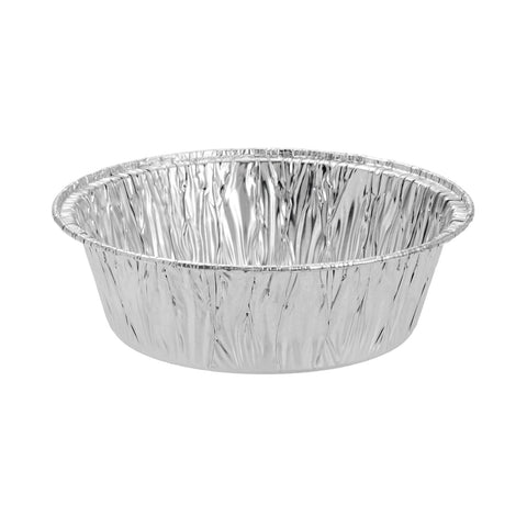 Juvale mini pot pie pans feature a secure curl rim for handling.