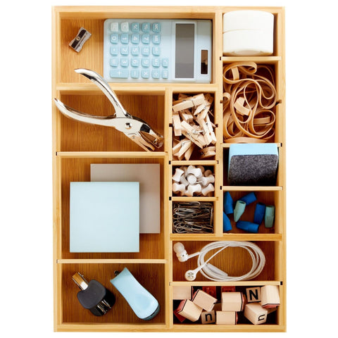 Juvale multipurpose tray for drawer organization in home and office