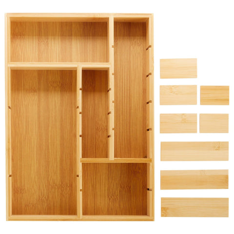 Juvale office drawer organizer tray for stationery and small items