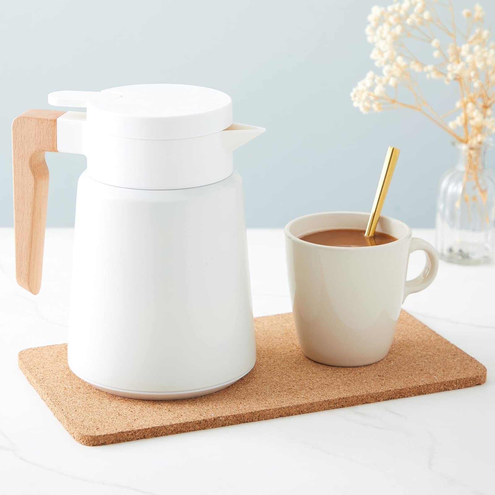 Juvale cork trivet non-slip stability under heavy cookware
