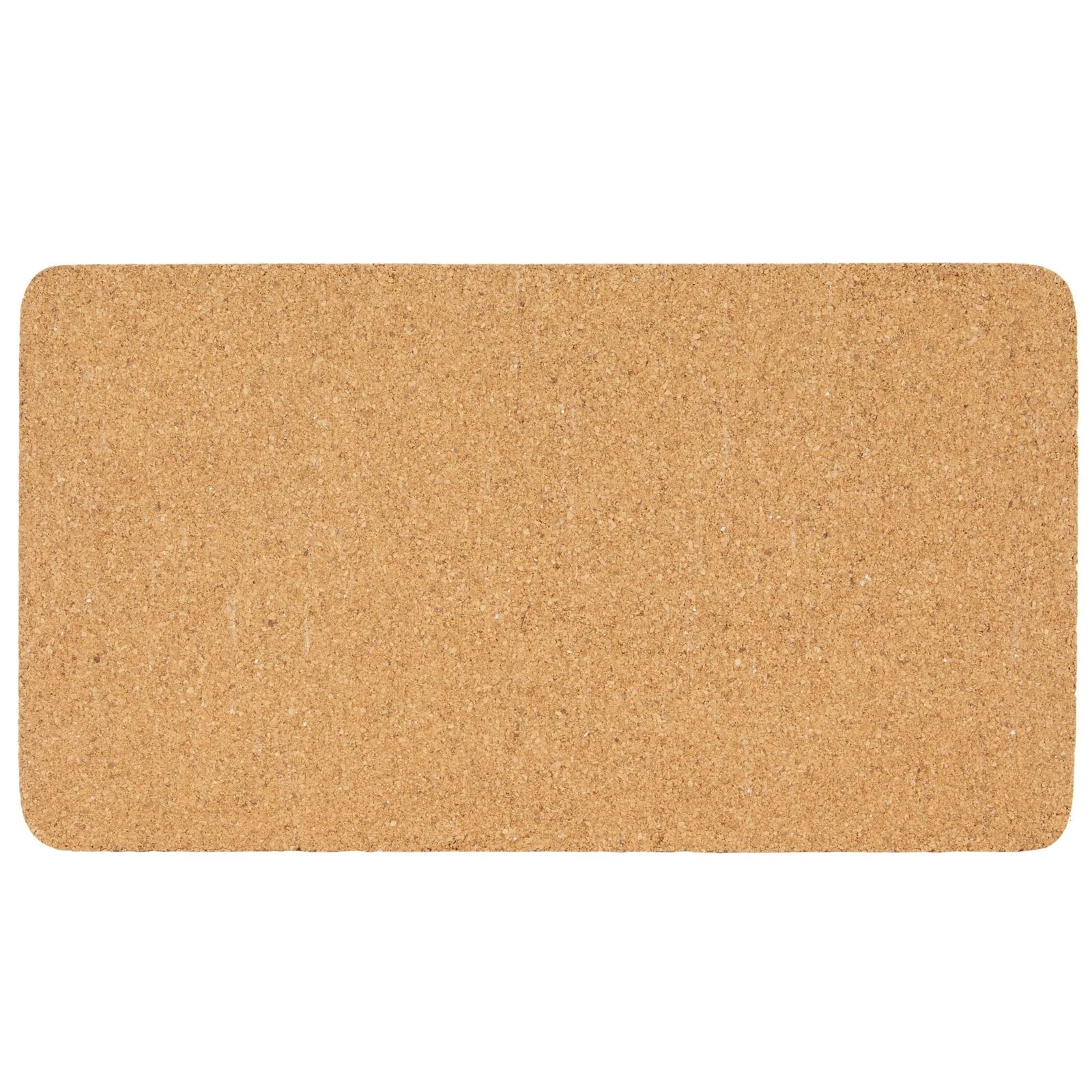 Juvale rectangle cork trivet serving hot dishes at table
