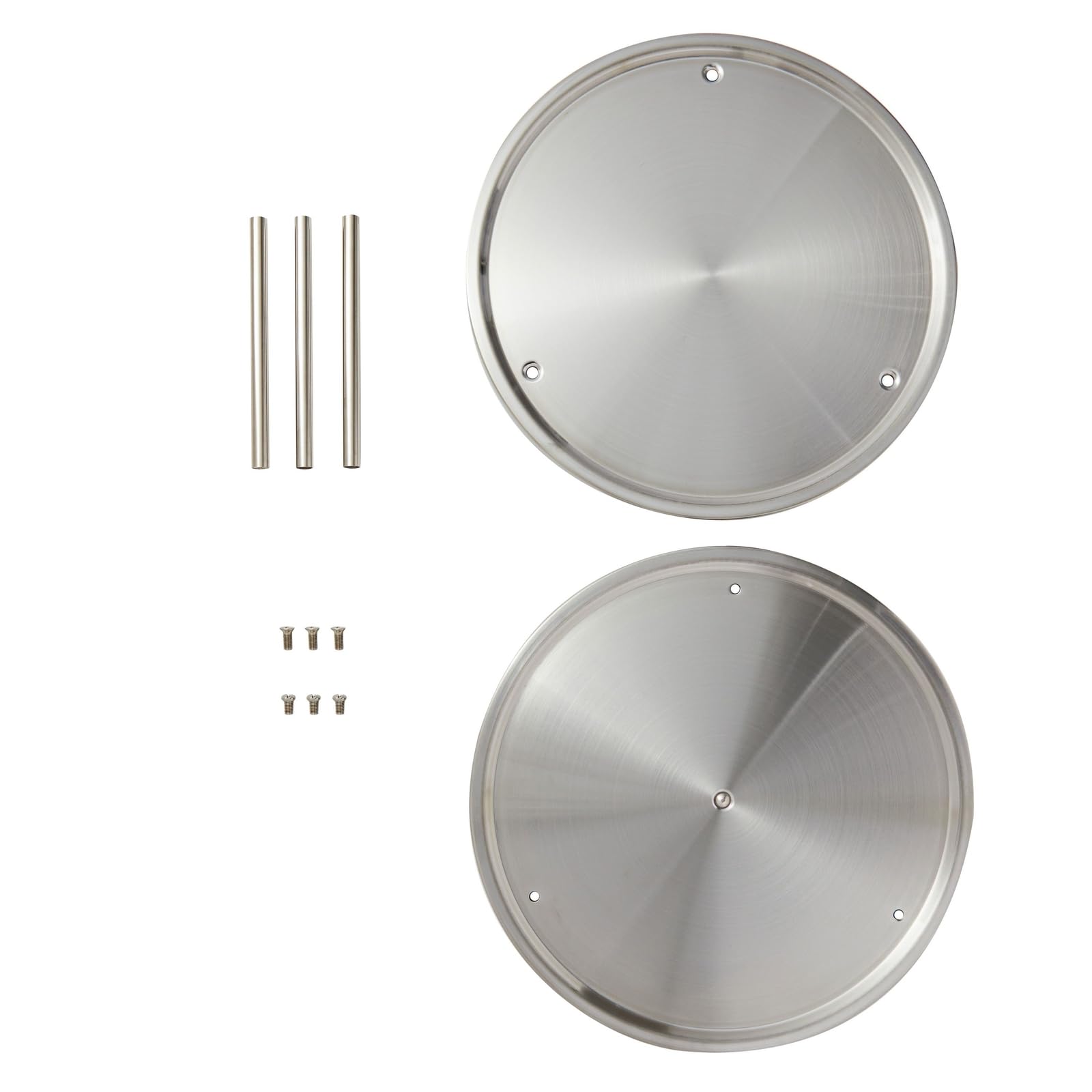 Juvale compact 10.5-inch diameter fits tight kitchen corners.