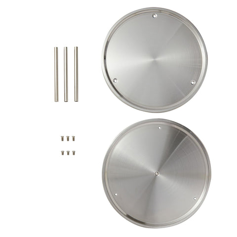 Juvale compact 10.5-inch diameter fits tight kitchen corners.