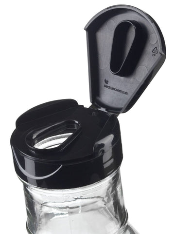 JUVITUS dishwasher-safe glass bottles for easy cleaning.