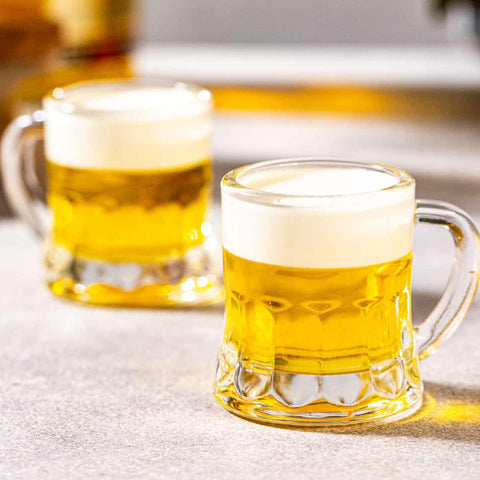 JUXINGDAZYF durable heavy-base mini mugs minimizing tipping during celebrations.