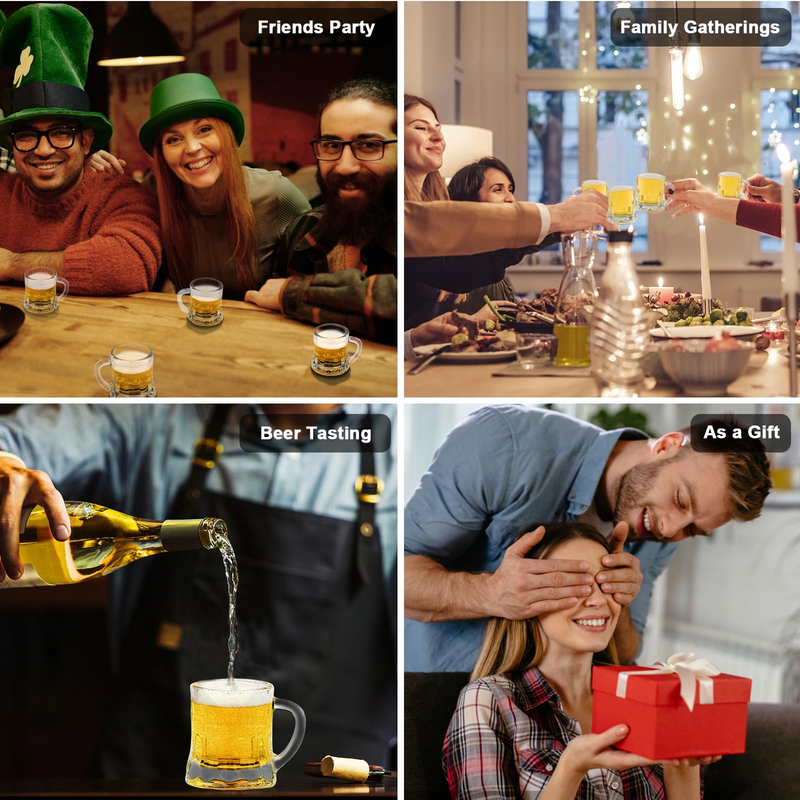JUXINGDAZYF ideal for whiskey, vodka, tequila, and liqueurs in compact portions.