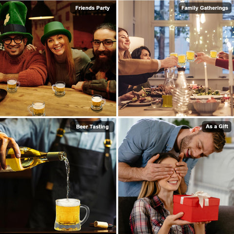 JUXINGDAZYF ideal for whiskey, vodka, tequila, and liqueurs in compact portions.