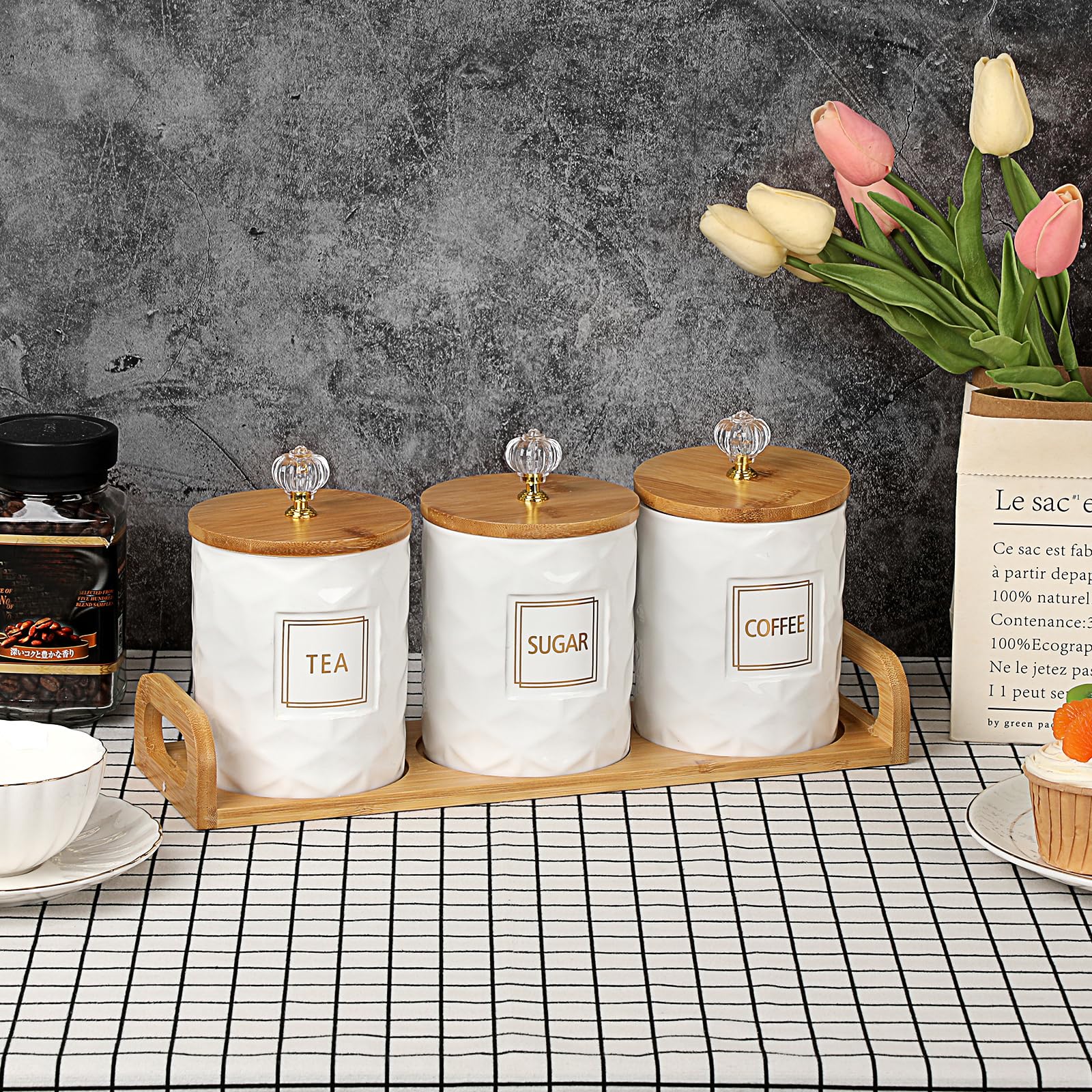 JUXYES wedding or housewarming gift set adds refined touch to celebrations.