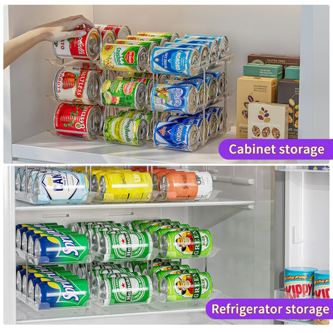 JUYUANHOM transparent modern design keeps contents visible and tidy.