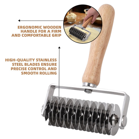 JuyVerq cutter is dishwasher safe for quick cleanup after baking.