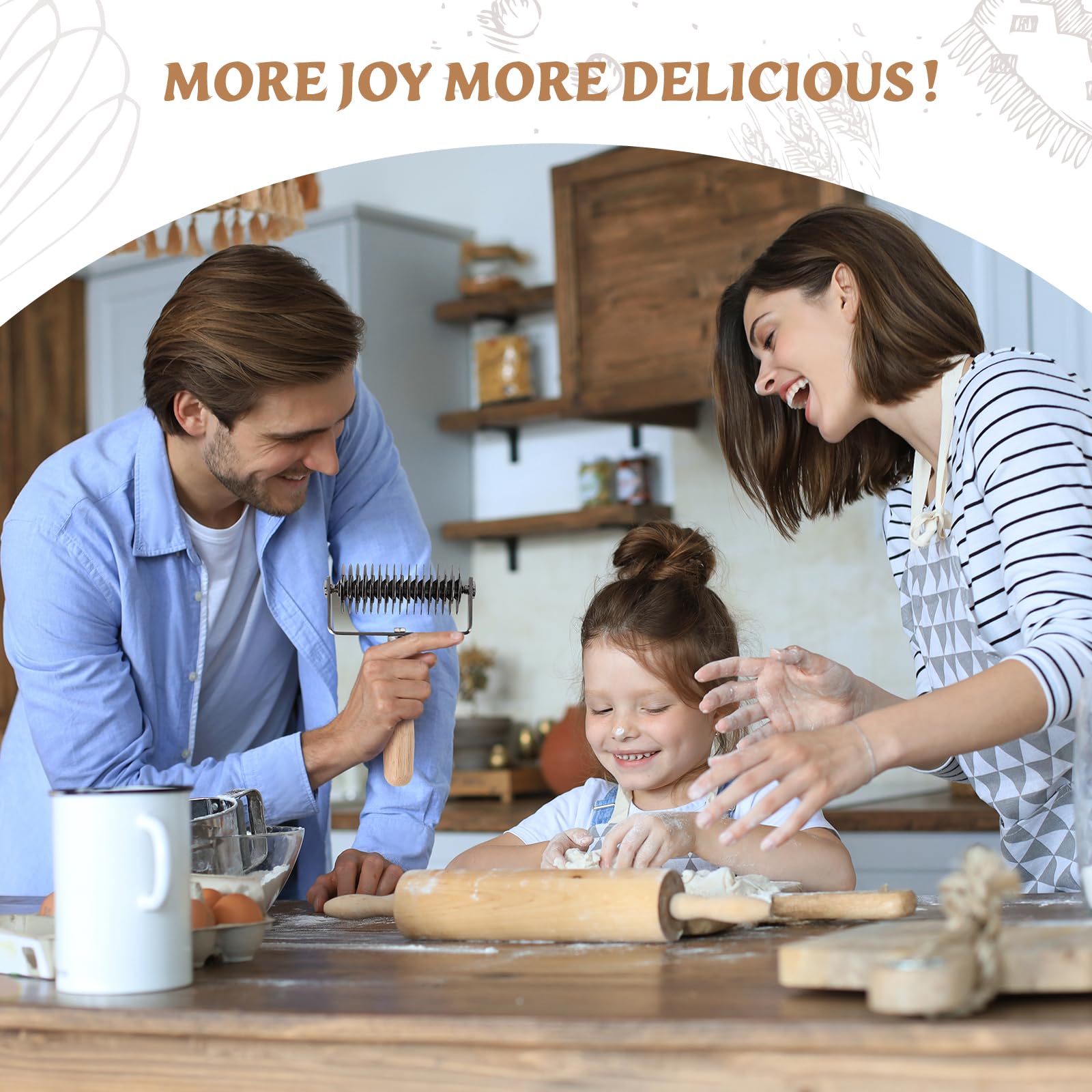 JuyVerq lattice cutter makes a thoughtful gift for bakers.