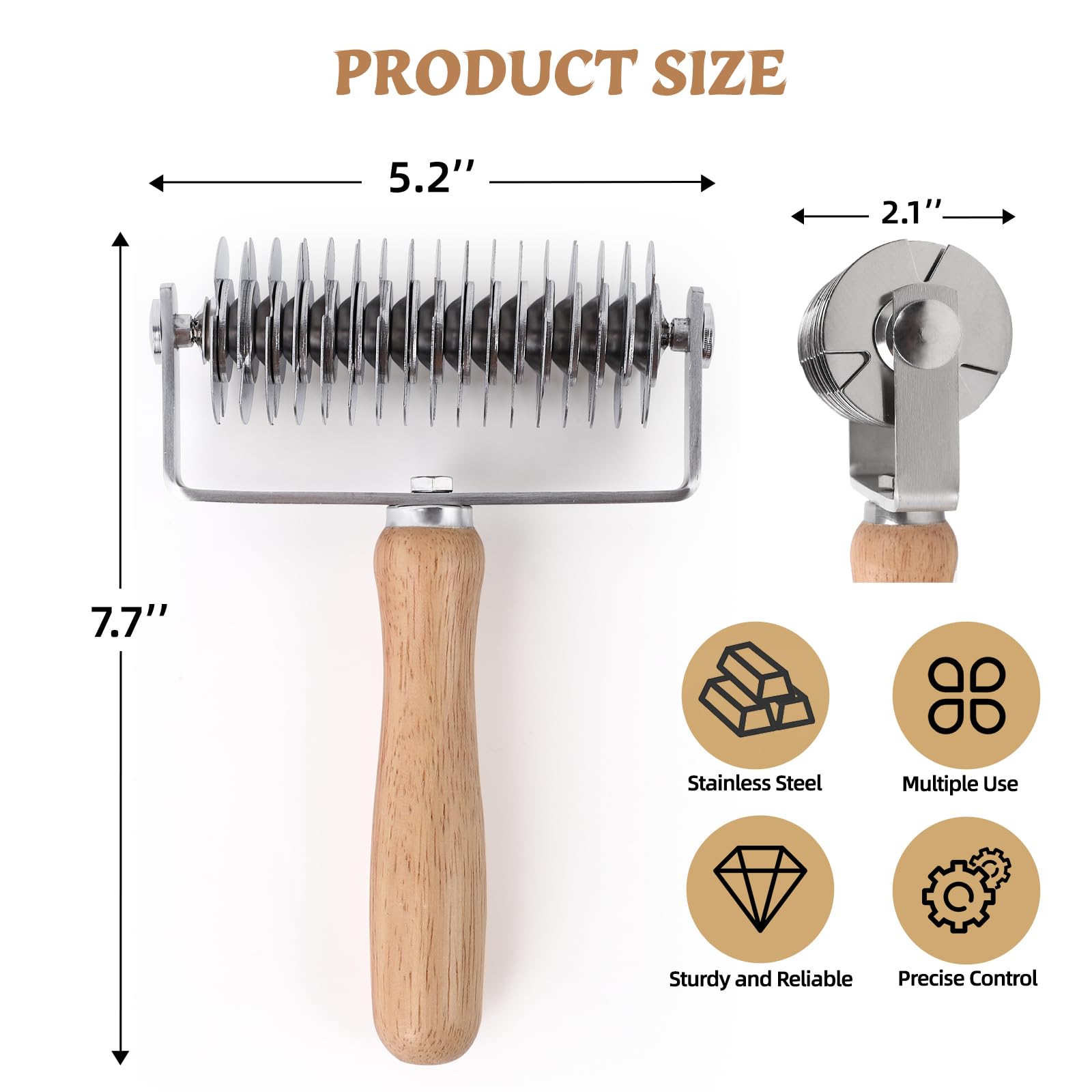 JuyVerq includes a natural linen storage pouch to protect blades.