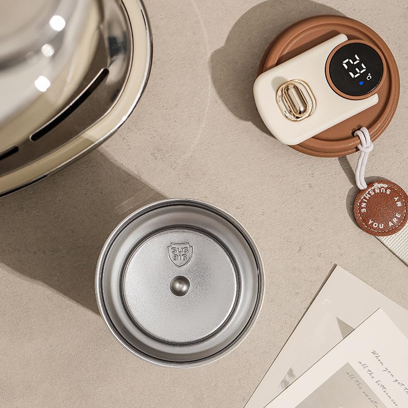 JWDREAMWAY leak-proof lid featured with silicone seal to prevent spills.
