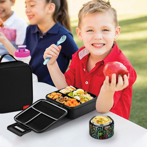 JXXM kid-friendly cutlery adds convenience for lunch time.
