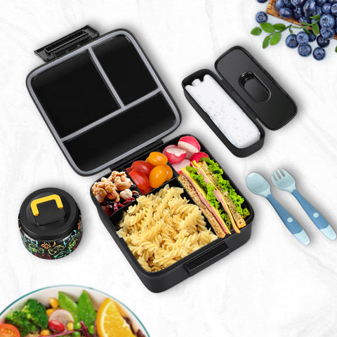 JXXM leak-proof thermo lunch container prevents spills during school meals.
