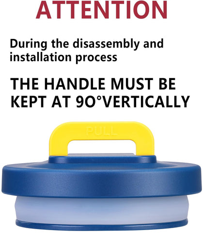 JXXM press-seal lid suitable for easy opening by children.