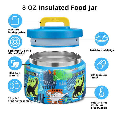 JXXM wide-mouth design eases filling and cleaning.