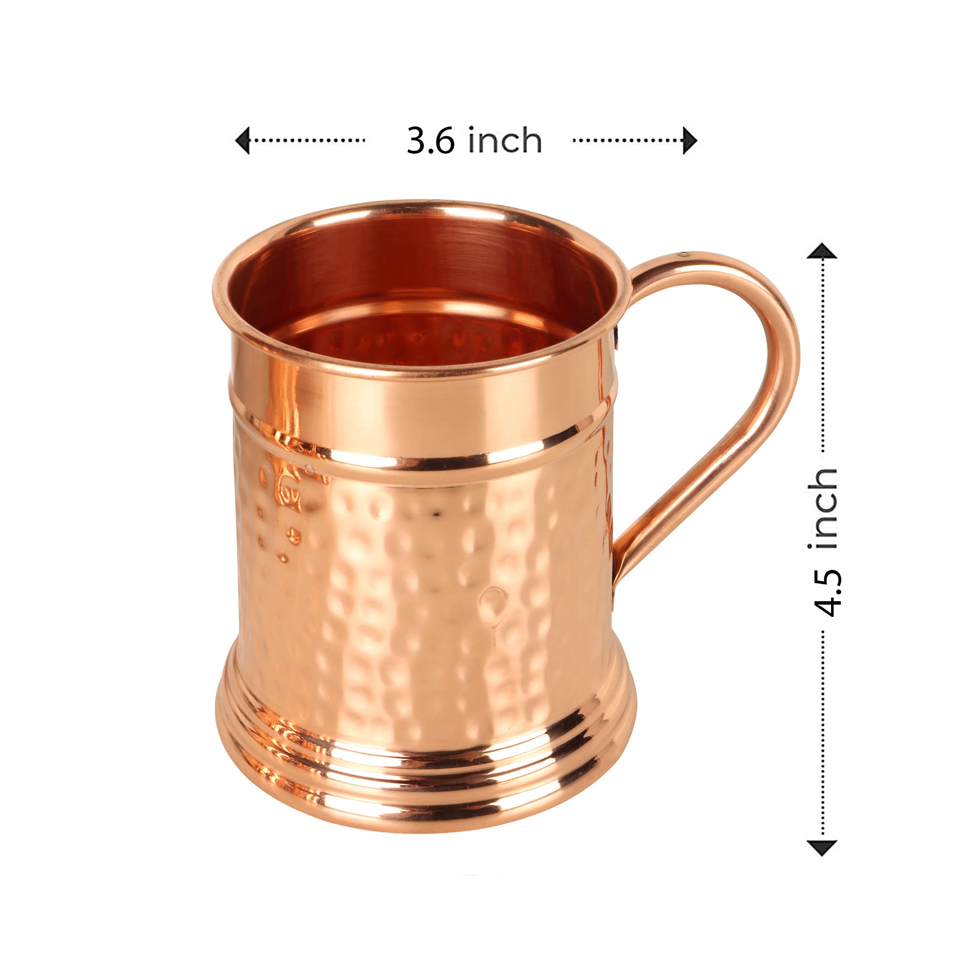 JYPR hammered Moscow Mule copper mug set ideal for sharing at gatherings.