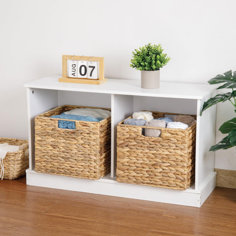 JYXIN baskets on kitchen shelf; versatile storage for dry goods.