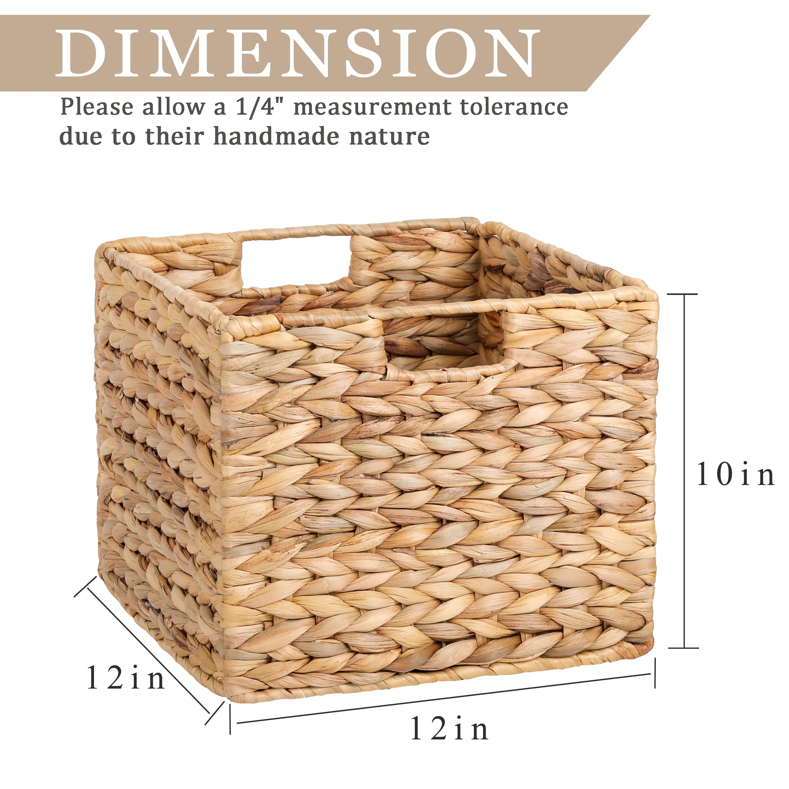 JYXIN cut-out handles basket, easy to move between rooms.