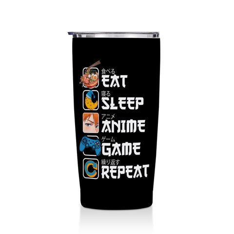 Jztco anime gifts 20oz tumbler pattern provides durable, water-resistant design for daily use.