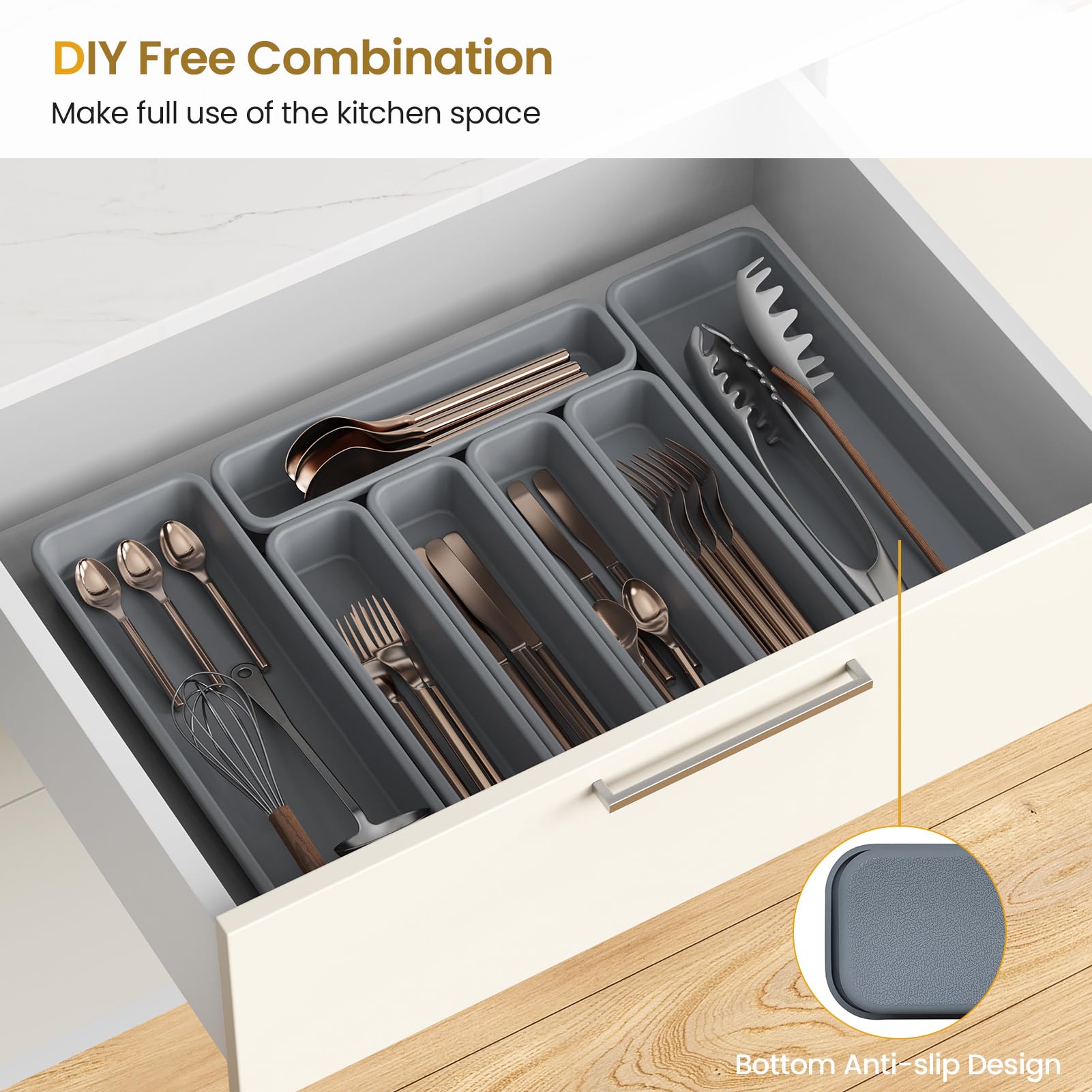 K KORKUAN waterproof and stain-resistant silicone for easy cleaning