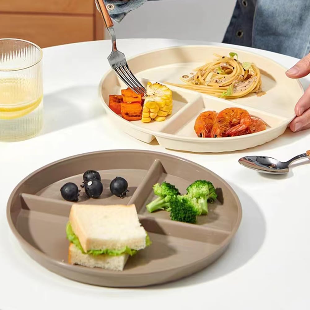 K Y KANGYUN lightweight portion-control plate held by hand
