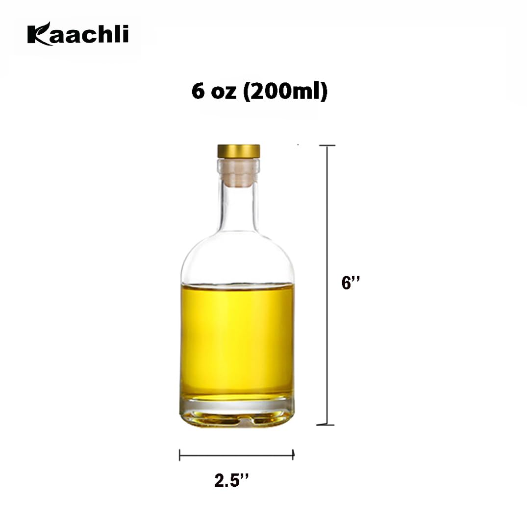 Kaachli 6oz bottle with airtight lid preserves freshness