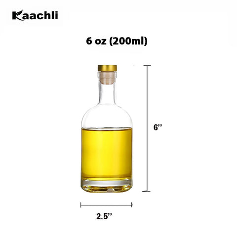 Kaachli 6oz bottle with airtight lid preserves freshness