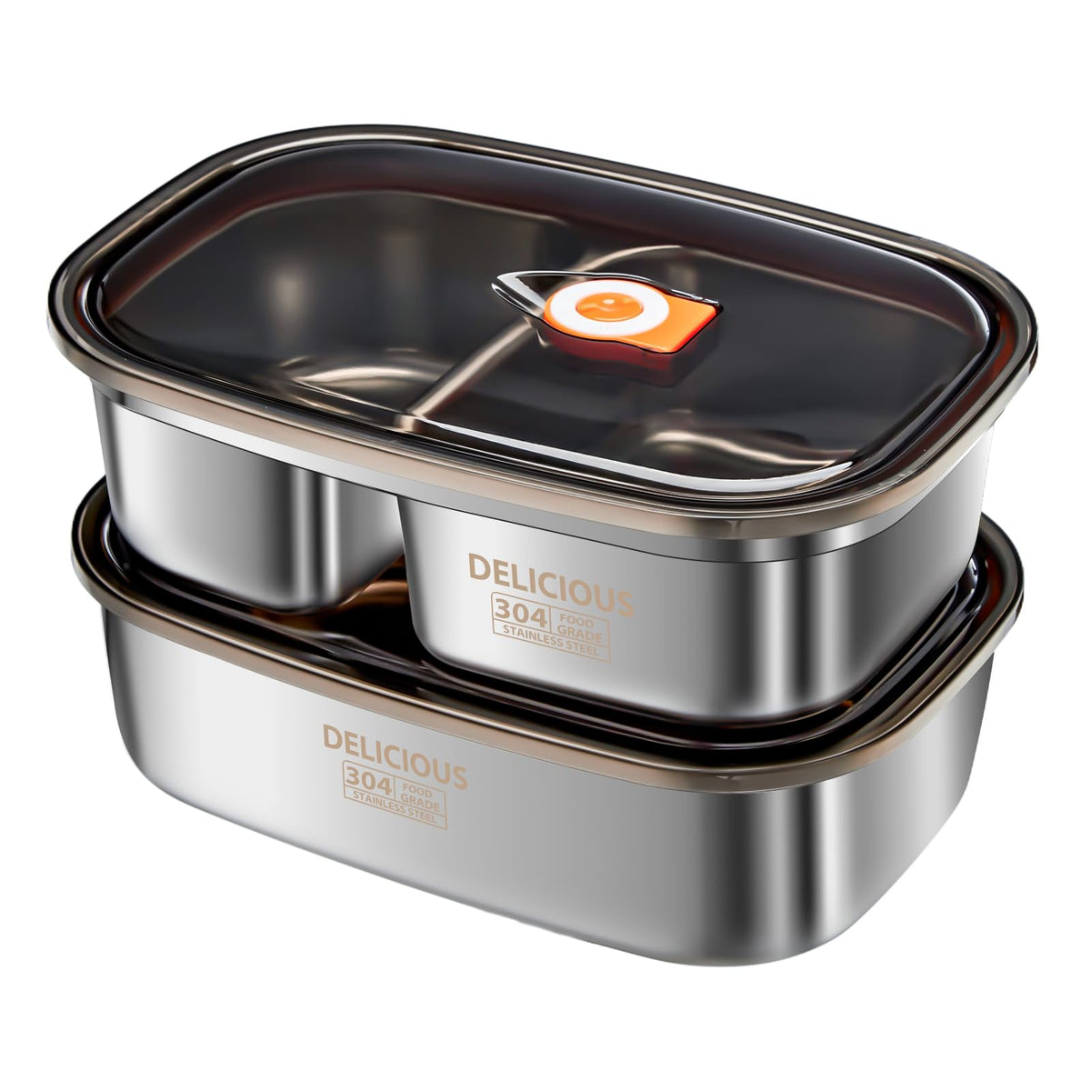 Kabbas bento box 1.7L single-compartment for portable meals