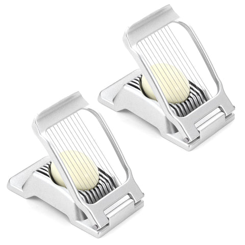 Kabuda 2-packs egg slicer in action for quick breakfast prep.