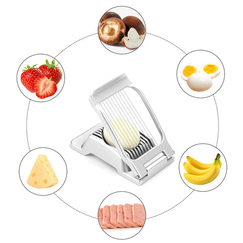 Kabuda versatile slicer for eggs, mushrooms, strawberries and more.