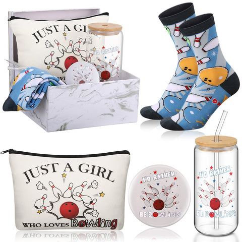 Kacctyen glass cup 18 oz for on-the-lane hydration and festive cheer.