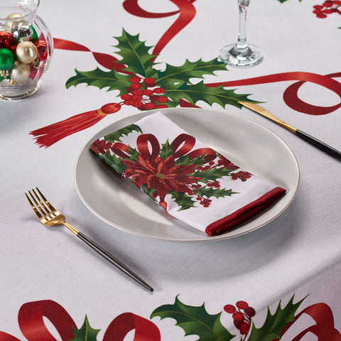 Kadut heavy-duty polyester delivers durable table protection for celebrations
