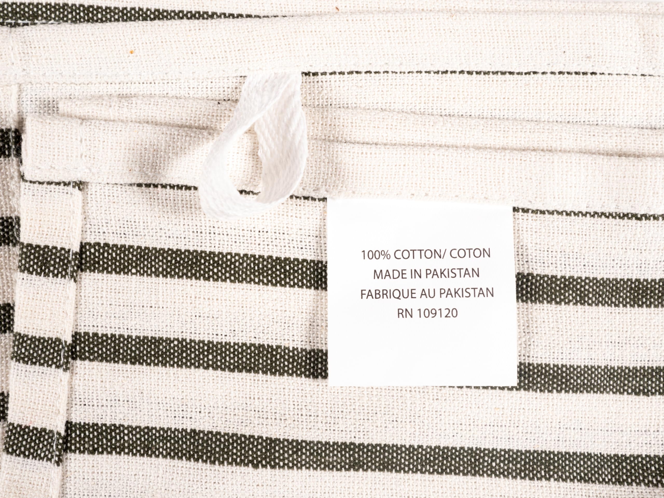 KAF Home olive absorbent towel ideal for drying hands