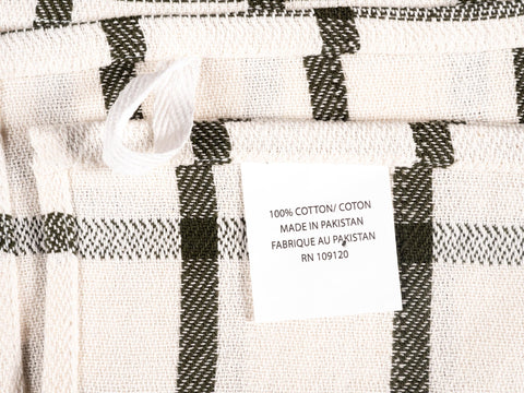 KAF Home olive soft fiber towel with gentle touch