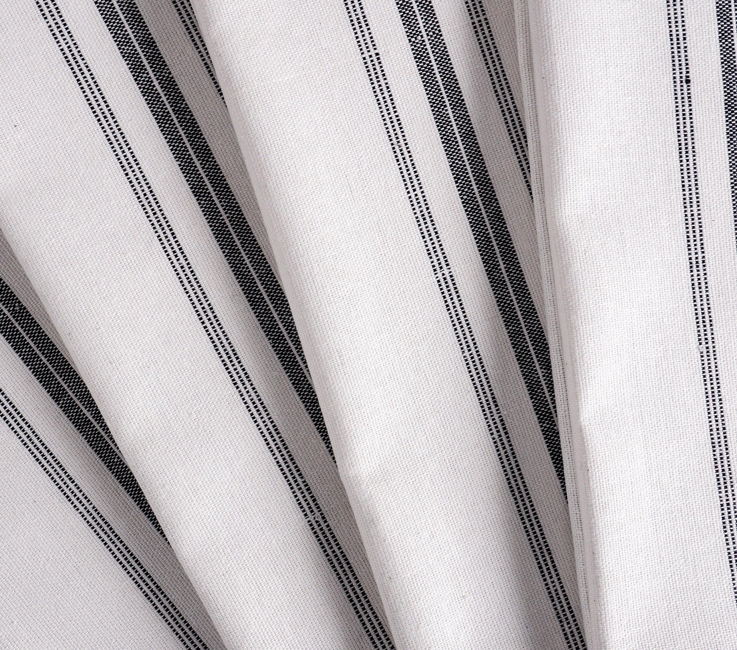 KAF Home Classic Farmhouse Stripe towels on counter, ready for cleaning and drying