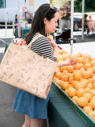 KAF Home tote shows durable rounded handles for comfortable carrying.