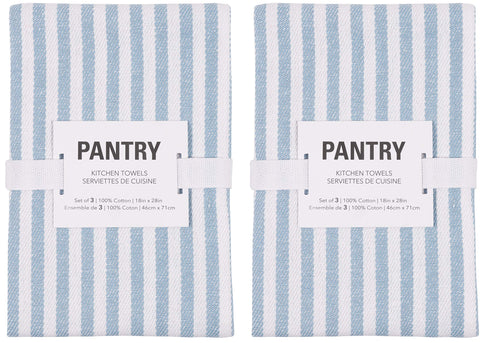 KAF Home mixed-pack towels 18x28 for cooking, drying, and cleaning versatility