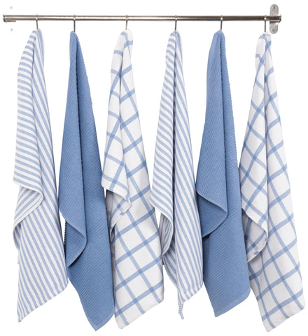 KAF Home premium kitchen towels terry 18x28 absorbent for spills and hand drying