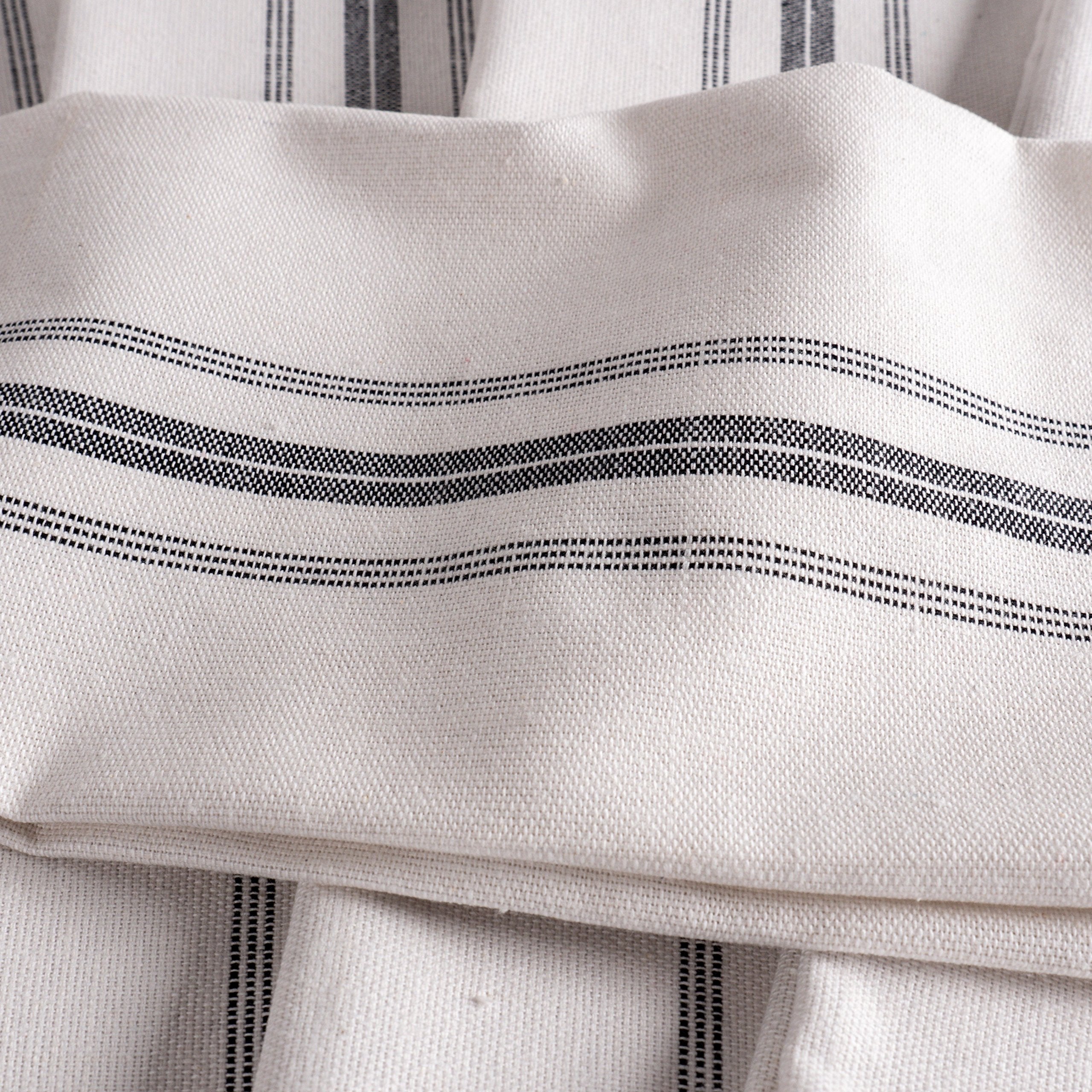 KAF Home Pure Cotton Kitchen Towels closeup, soft yet sturdy for heavy use