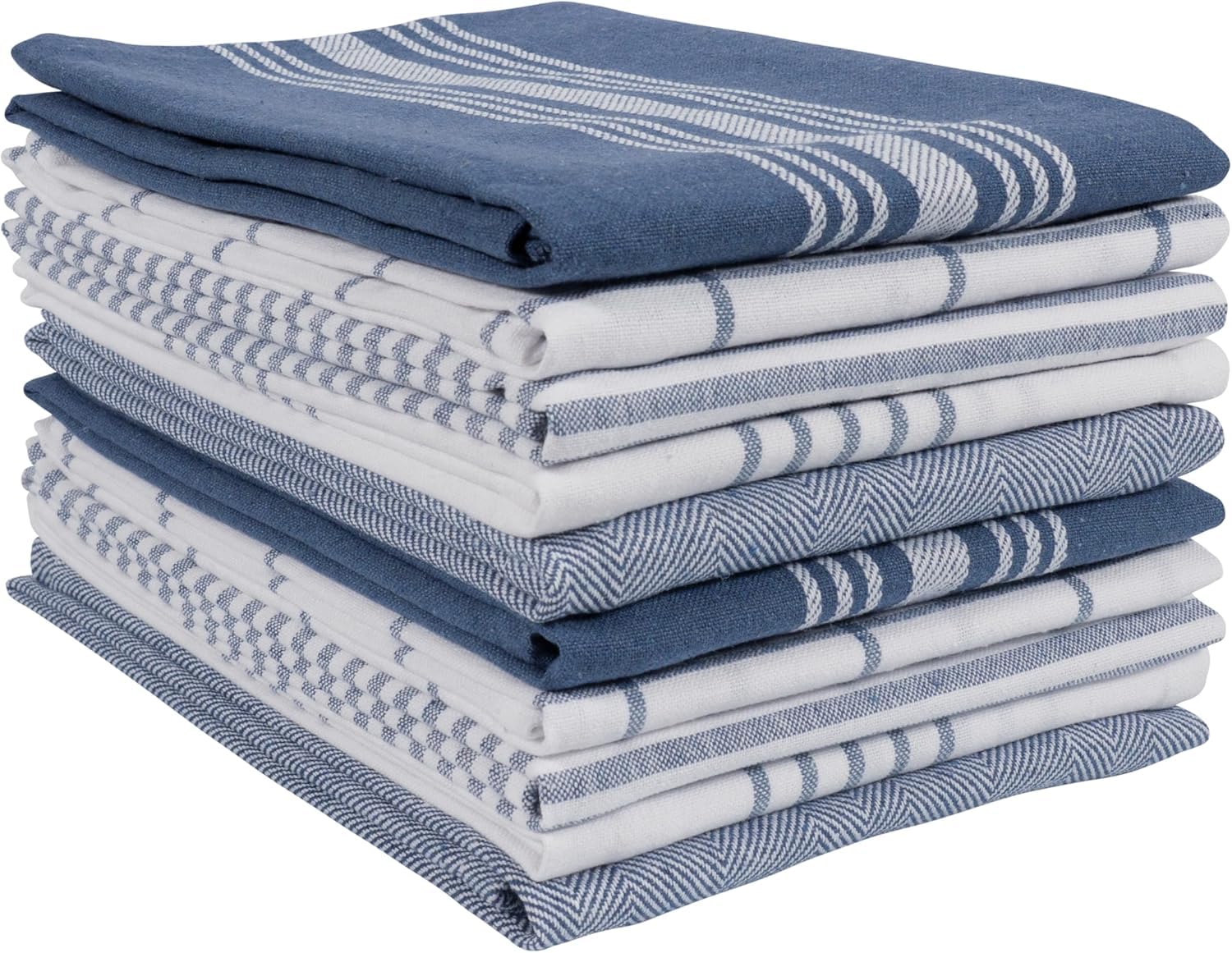 KAF Home Soho 18x28 towels displayed near sink for quick use