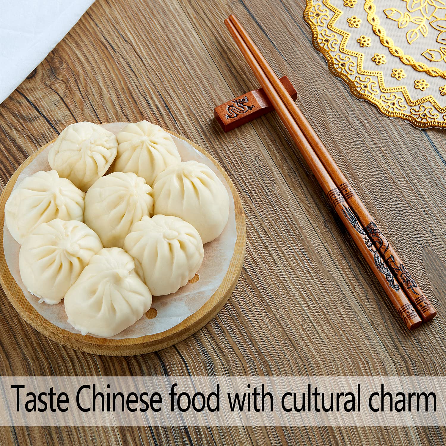 KAHACIYO dishwasher-safe chopsticks simplify cleaning after meals.