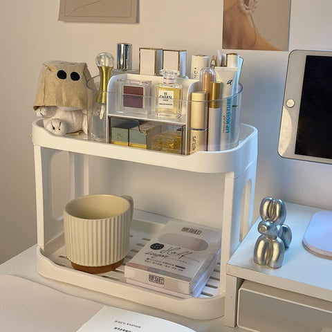 kaileyouxiangongsi 2-tier desk organizer keeps your workspace tidy.