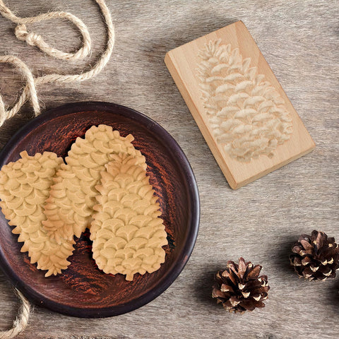 Kaiolbly 3D baking mold wood creating rich depth in cookies